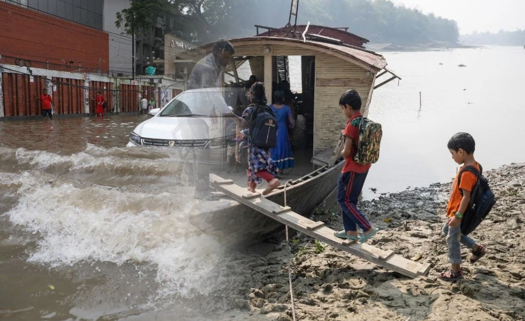 "Pływające szkoły" w Bangladeszu "Pływające szkoły" w Bangladeszu