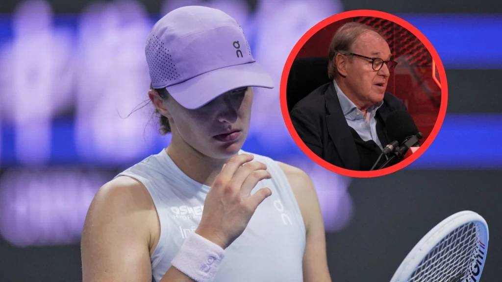 Iga Świątek i Wojciech Fibak Iga Świątek i Wojciech Fibak