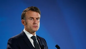 Prezydent Francji Emmanuel Macron