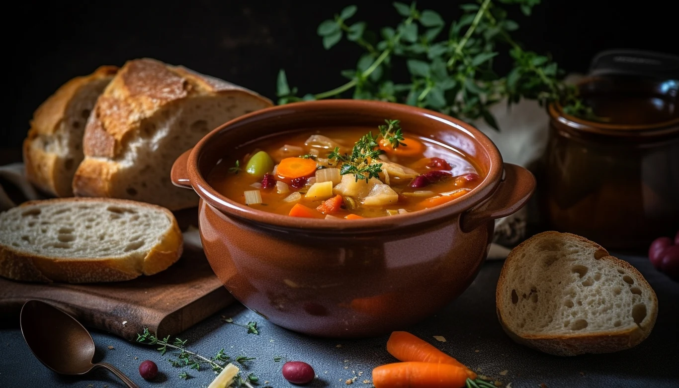 Chłopski garnek w wersji wege też może być bardzo sycący 