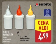 Wkład led do zniczy Subito
