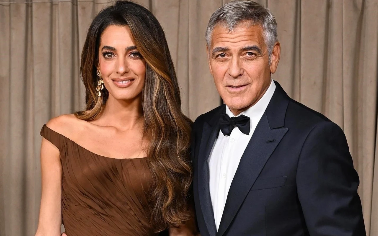 Amal i George Clooney'owie na evencie zorganizowanym przez fundację aktora