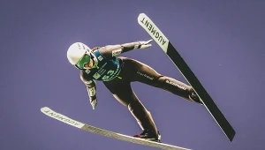 Anna Twardosz na skoczni olimpijskiej w Predazzo