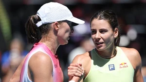 Iga Swiątek i Emma Navarro
