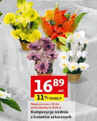 Sztuczna kompozycja kwiatów