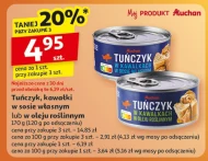 Tuńczyk w sosie własnym Auchan