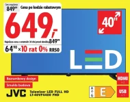 Telewizor JVC