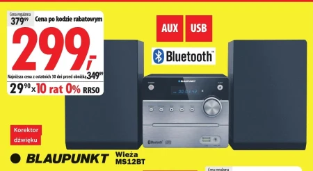 Wieża audio Blaupunkt