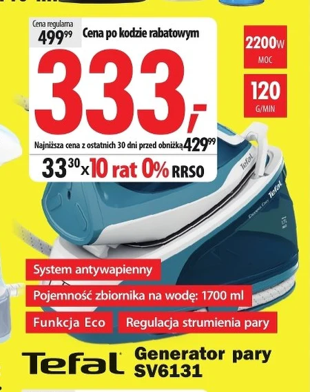 Generator pary Tefal