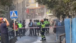 Runął budynek w centrum Madrytu. 10 osób rannych, trwa akcja służb