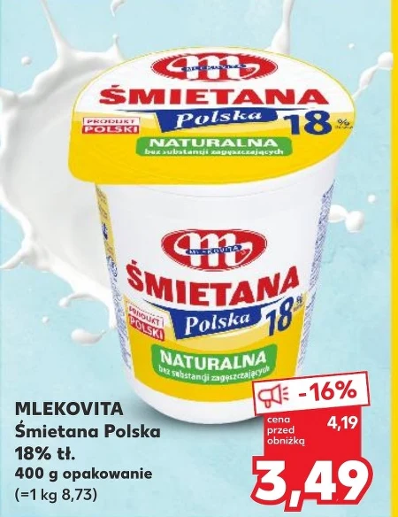 Śmietana Mlekovita