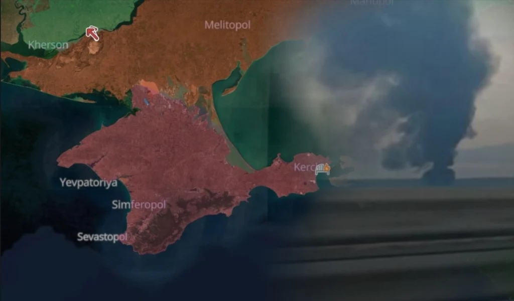 Drugą dobę płonie jedna z największych baz paliwowych na Krymie