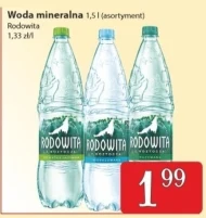 Woda mineralna Rodowita