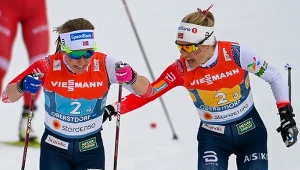 Helene Marie Fossesholm (po lewej) i Therese Johaug