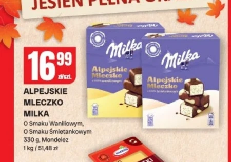 Mleczko alpejskie Milka