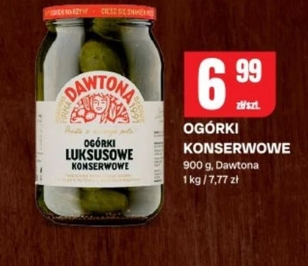 Консервовані огірки Dawtona