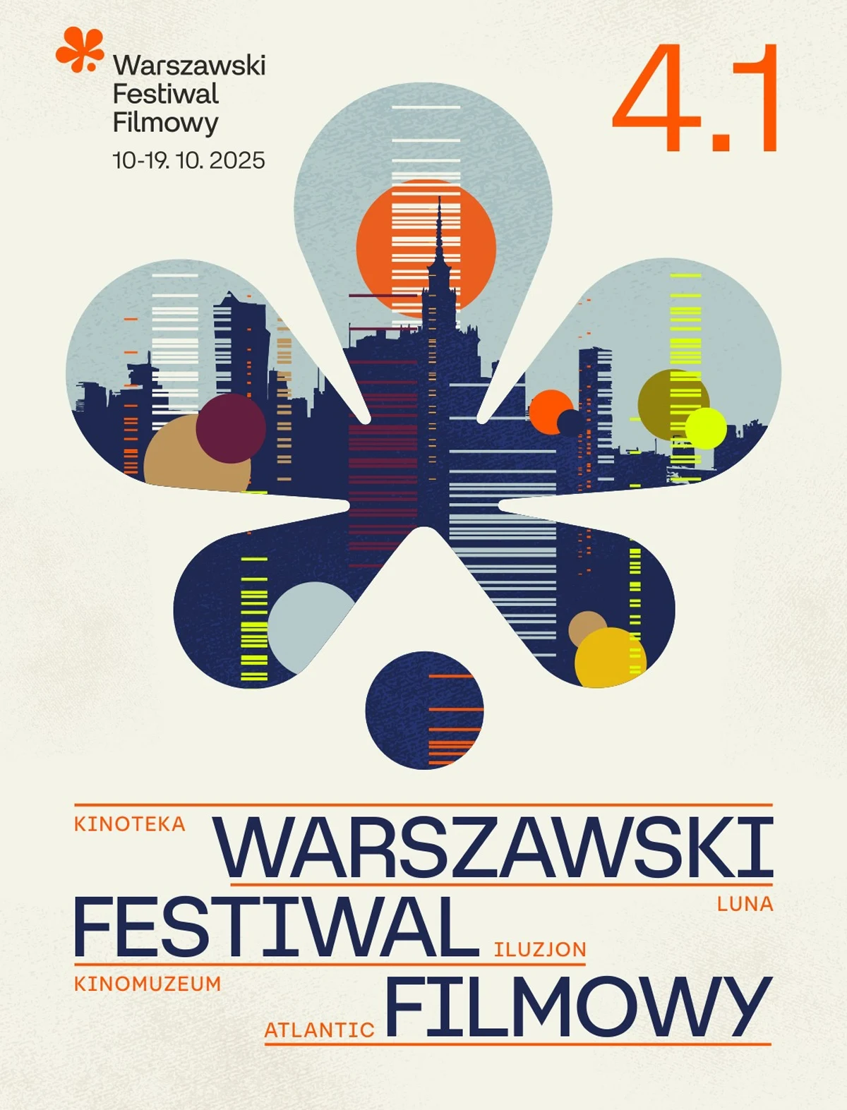Plakat 41. Warszawskiego Festiwalu Filmowego