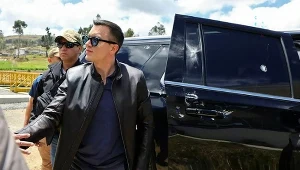 W Ekwadorze doszło do ataku na samochód prezydenta Daniela Noboy. Znaleziono ślady kul na karoserii