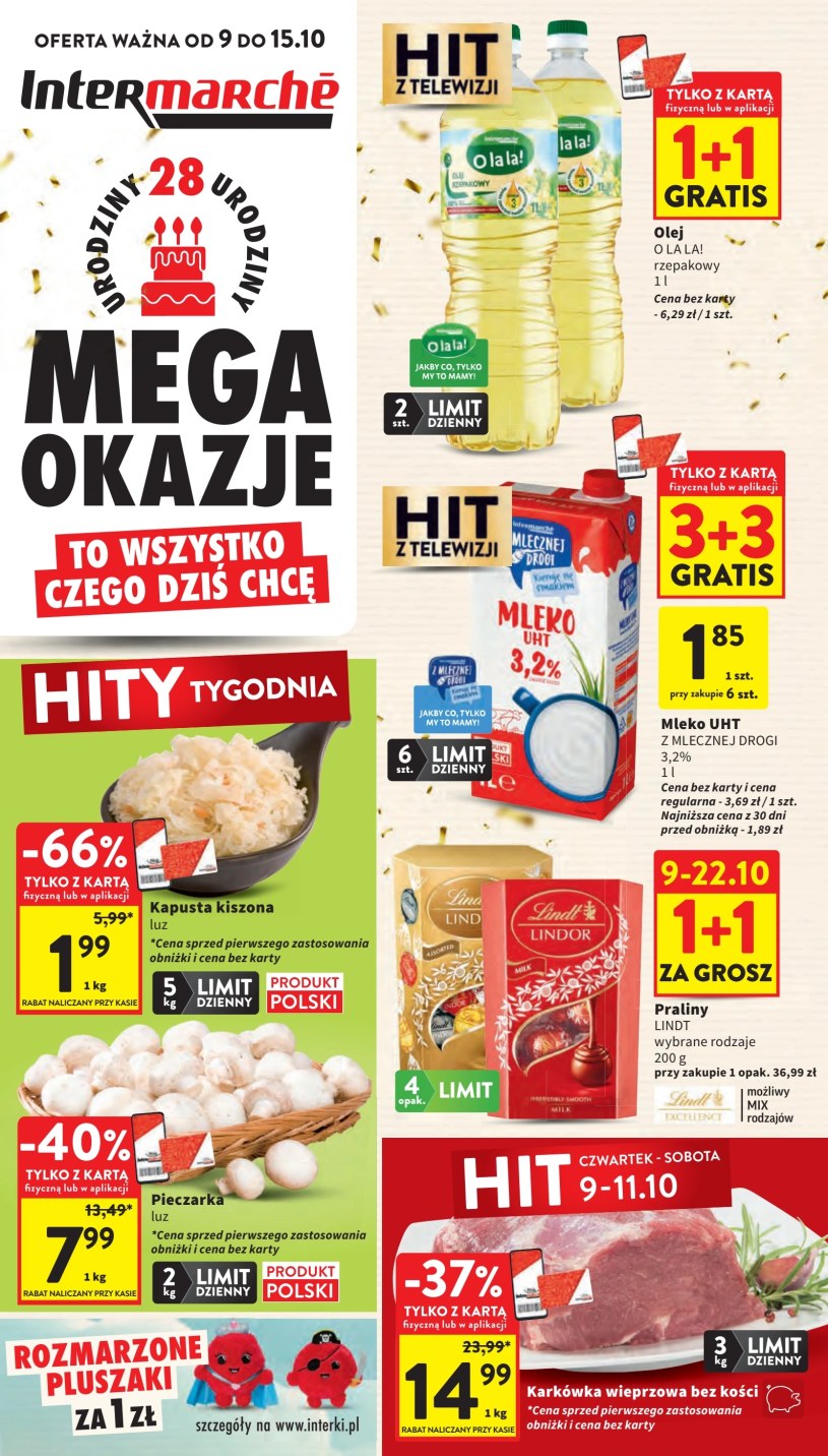 Gazetka promocyjna Intermarche Super - ważna od 09. 10. 2025 do 15. 10. 2025