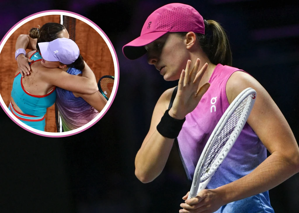 Na zdjęciu Iga Świątek i Aryna Sabalenka. Dwie czołowe tenisistki w rankingu WTA Na zdjęciu Iga Świątek i Aryna Sabalenka. Dwie czołowe tenisistki w rankingu WTA