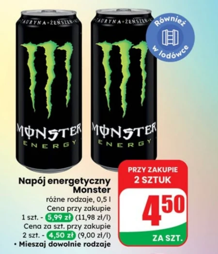 Napój energetyczny Monster