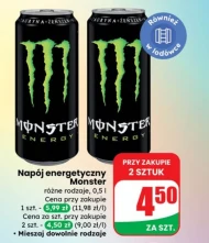 Napój energetyczny Monster