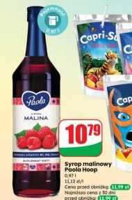Syrop malinowy Paola