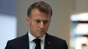 Prezydent Francji Emmanuel Macron