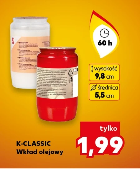 Wkład olejowy K-Classic