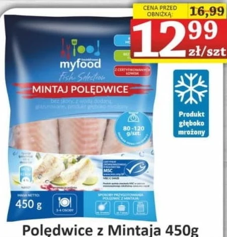 Mintaj mrożony Myfood