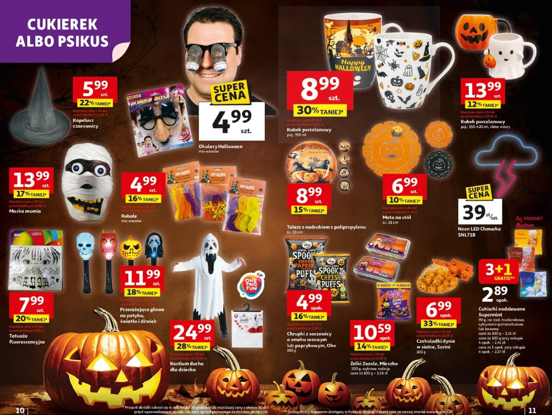 Halloweenowe okazje w Auchan Halloweenowe okazje w Auchan