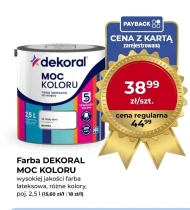 Farba lateksowa Dekoral