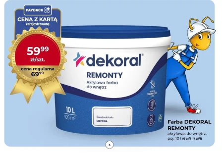 Farba akrylowa Dekoral
