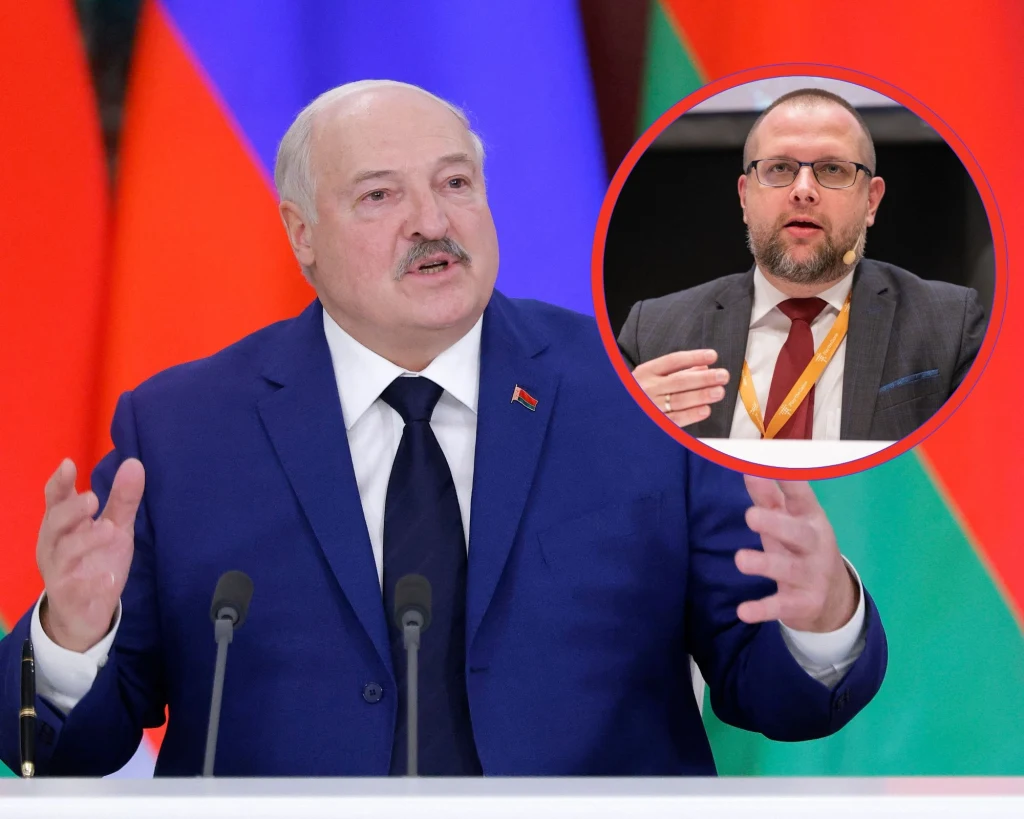 Alaksandr Łukaszenka i Anatol Kotau Alaksandr Łukaszenka i Anatol Kotau