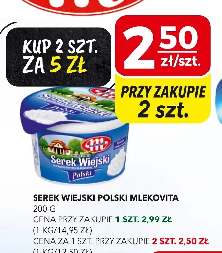 Serek wiejski Mlekovita