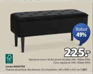 Ławka ze schowkiem S!