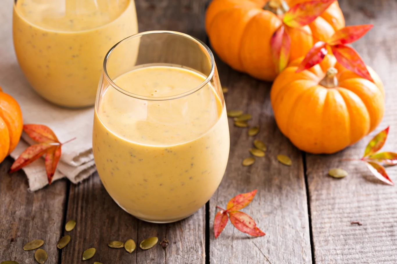 Koktajl z dyni. Koktajl z dyni.