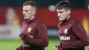 Kacper Kozłowski (z lewej)