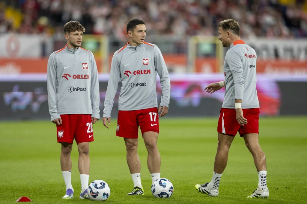 Bartosz Slisz (środek) został ojcem Bartosz Slisz (środek) został ojcem