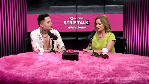 "Strip talk": Monika Richardson o stracie brata, współuzależnieniu i żalu do TVP