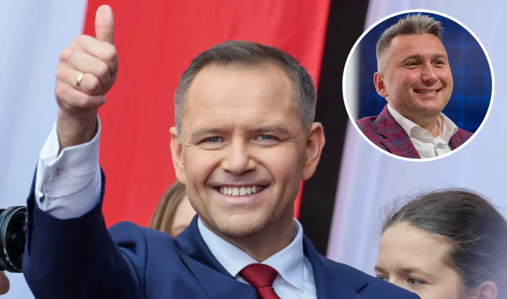 Karol Nawrocki i Radosław Piesiewicz