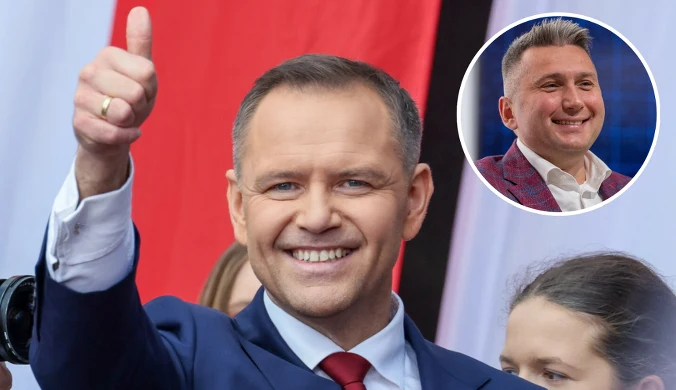 Karol Nawrocki i Radosław Piesiewicz