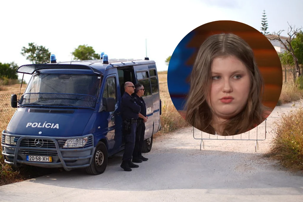 Portugalska policja w trakcie poszukiwań Madeleine McCann w czerwcu 2025 roku. Na zdj. w kółeczku Julia Wandelt Portugalska policja w trakcie poszukiwań Madeleine McCann w czerwcu 2025 roku. Na zdj. w kółeczku Julia Wandelt