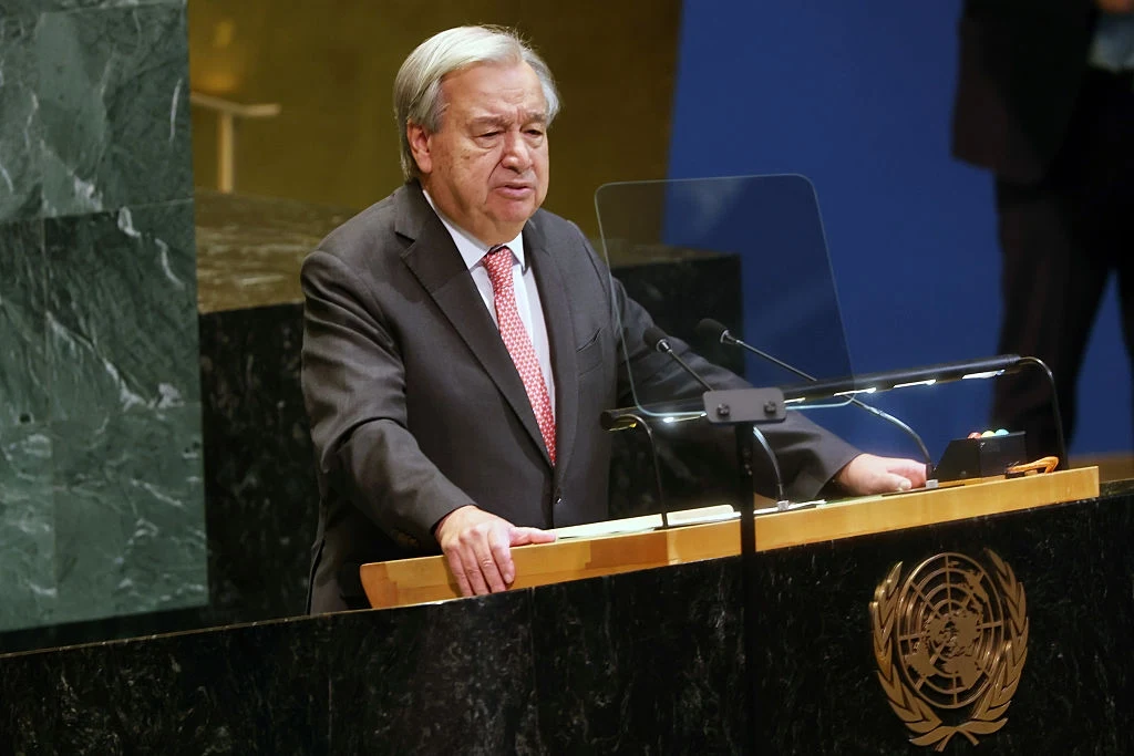 Sekretarz generalny ONZ Antonio Guterres Sekretarz generalny ONZ Antonio Guterres