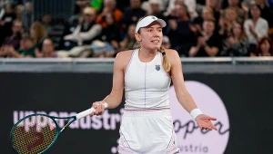 Jekaterina Aleksandrowa rywalizowała w Wuhan z Jessiką Pegulą
