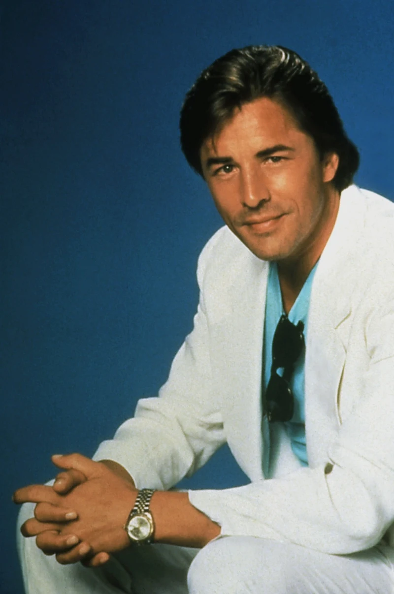 Don Johnson w latach 80.