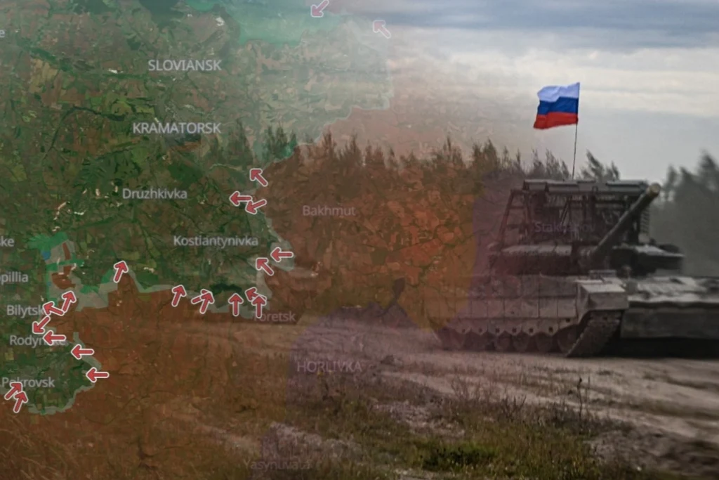 Rosjanie przedarli się do Konstantynówki w obwodzie donieckim