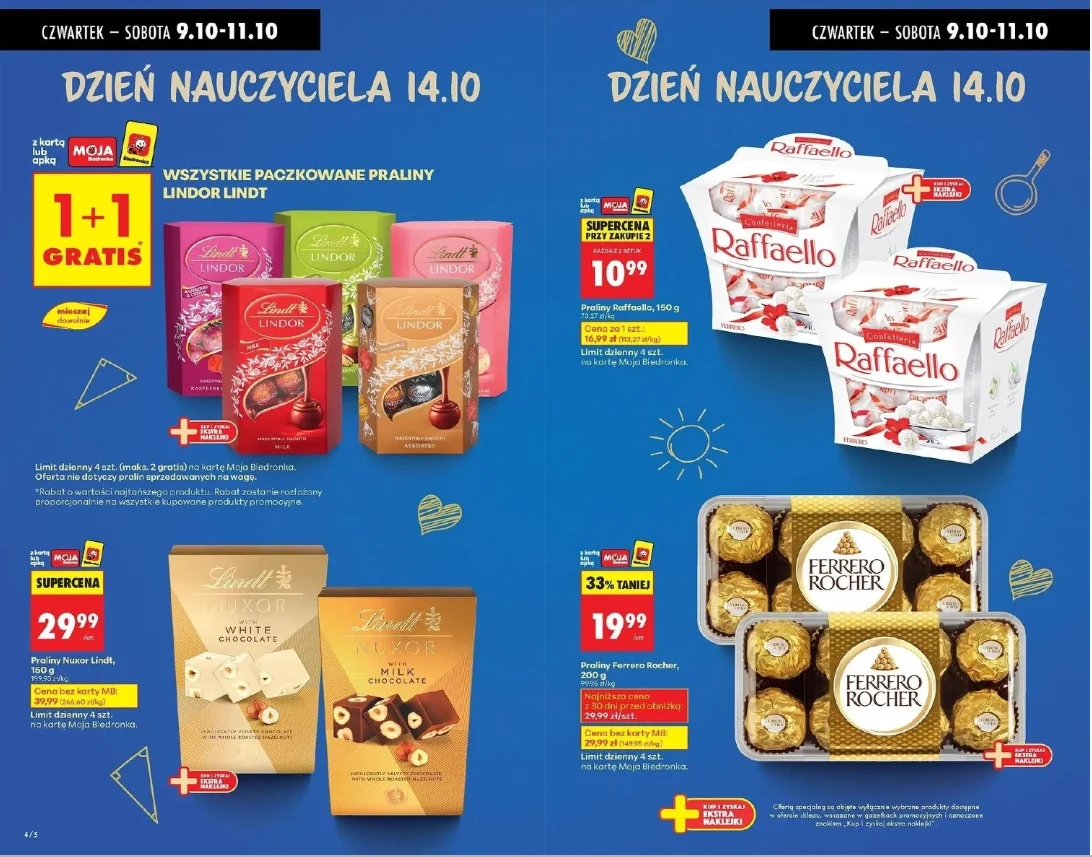 Słodkie okazje od 9 do 11 października