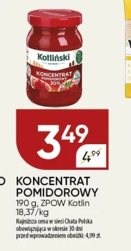 Koncentrat pomidorowy Kotliński