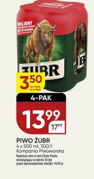 Пиво Żubr